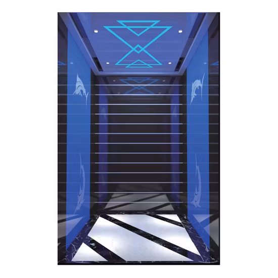 Sistema di sicurezza di alta qualità Ascensore residenziale Piccolo ascensore domestico Ascensori idraulici verticali per ville Ascensori per passeggeri